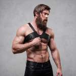 FETISH SUBMISSIVE ATTITUDE - MENS BRIGADE ECO-LEATHER CHEST HARNESS