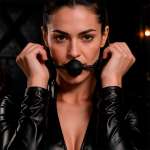 FETISH SUBMISSIVE BONDAGE - BREATHABLE SILICONE BALL GAG