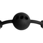 FETISH SUBMISSIVE BONDAGE - BREATHABLE SILICONE BALL GAG