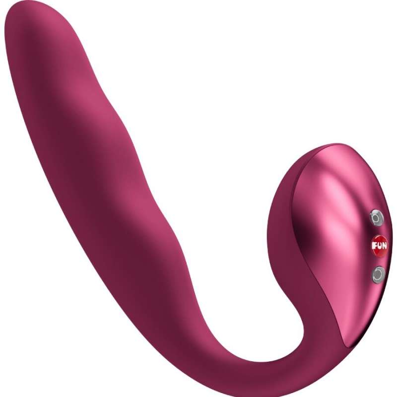 FUN FACTORY - ALLEGRO INSERTABLE DOUBLE AIR PULSE VIBRATOR WINE RED FUN FACTORY - ALLEGRO INSERTABLE DOUBLE AIR PULSE VIBRATOR WINE RED