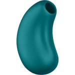 FUN FACTORY - CHERIE DOUBLE AIR PULSE VIBRATOR BOTTLE GREEN