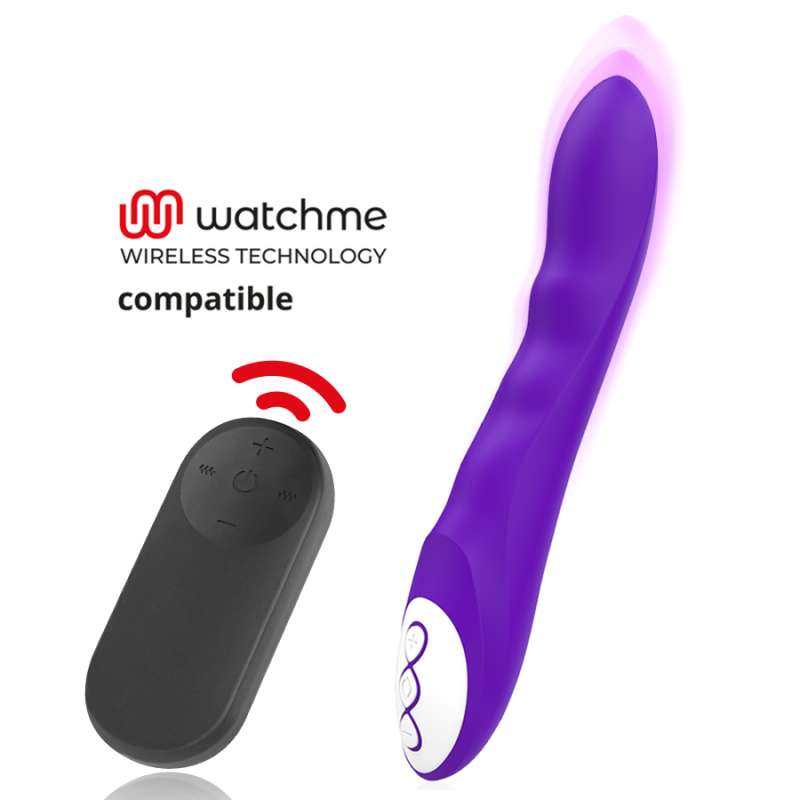 GALATEA - DANTE PURPLE VIBRATOR + WATCHME REMOTE CONTROL GALATEA - DANTE PURPLE VIBRATOR + WATCHME REMOTE CONTROL