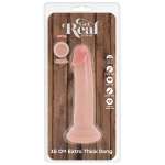 GET REAL - DELUXE THICK DOUBLE-DENSITY TPE DONG 15 CM