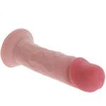 GET REAL - DELUXE THICK DOUBLE-DENSITY TPE DONG 23 CM