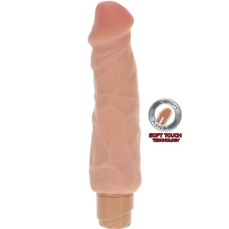 GET REAL - DUAL DENSITY BIG VIBRATOR 20,5 CM SKIN GET REAL - DUAL DENSITY BIG VIBRATOR 20,5 CM SKIN