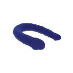 GET REAL - realistinen mini kaksois dildo sininen