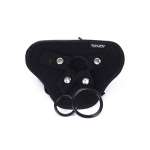 GET REAL - STRAP-ON DELUXE HARNESS BLACK