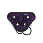 GET REAL - STRAP-ON LACE HARNESS PURPLE
