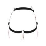 GET REAL - STRAP-ON PLEASURE HARNESS BLACK