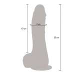 GET REAL - Up ja Down Rotating Vibr dildo iho