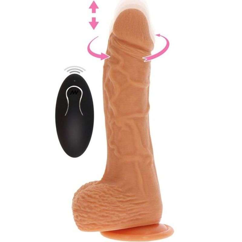 GET REAL - Up ja Down Rotating Vibr dildo iho GET REAL - Up ja Down Rotating Vibr dildo iho
