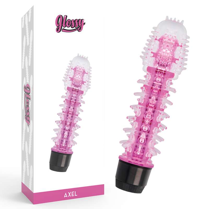 GLOSSY - Axel vibraattori pinkki