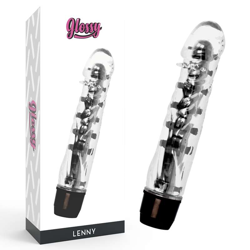 GLOSSY - LENNY VIBRATOR BLACK GLOSSY - LENNY VIBRATOR BLACK