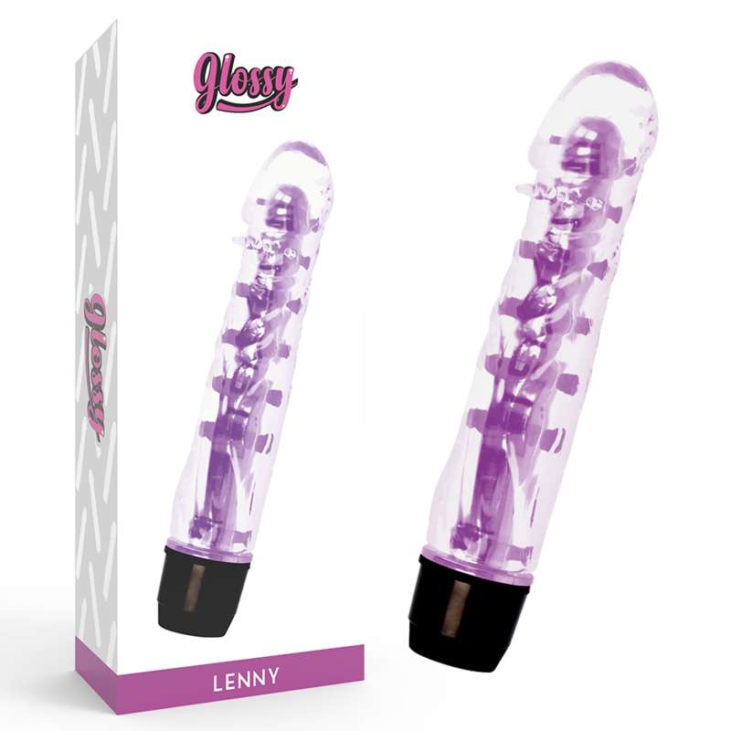 GLOSSY - LENNY VIBRATOR PURPLE GLOSSY - LENNY VIBRATOR PURPLE