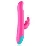 HAPPY LOKY - PLUTO RABBIT VIBRATOR & ROTATOR + WATCHME REMOTE CONTROL