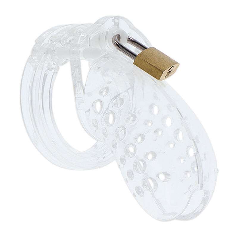 HIDDEN DESIRE - EXTREME CHASTITY COCK CAGE ACRYLIC ADJUSTABLE CLEAR HIDDEN DESIRE - EXTREME CHASTITY COCK CAGE ACRYLIC ADJUSTABLE CLEAR