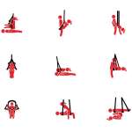 HIDDEN DESIRE - EXTREME LOVERS SWING WITH STAND