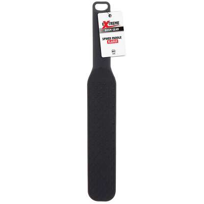 HIDDEN DESIRE - EXTREME SPIKED PADDLE EXTRA LARGE BLACK