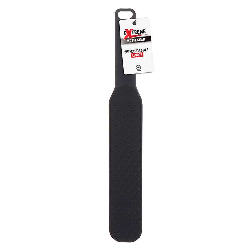 HIDDEN DESIRE - EXTREME SPIKED PADDLE LARGE BLACK HIDDEN DESIRE - EXTREME SPIKED PADDLE LARGE BLACK
