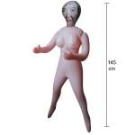 HIDDEN DESIRE - HORNY GRANNY INFLATABLE DOLL 145 CM