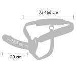 HIDDEN DESIRE - INFERNO PENIS SLEEVE STRAP-ON 20 CM