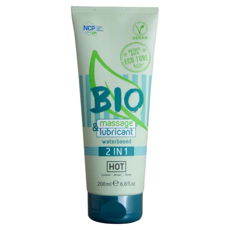 HOT - BIO MASSAGE & LUBRICANT WATERBASED 2 IN 1 200 ML HOT - BIO MASSAGE & LUBRICANT WATERBASED 2 IN 1 200 ML
