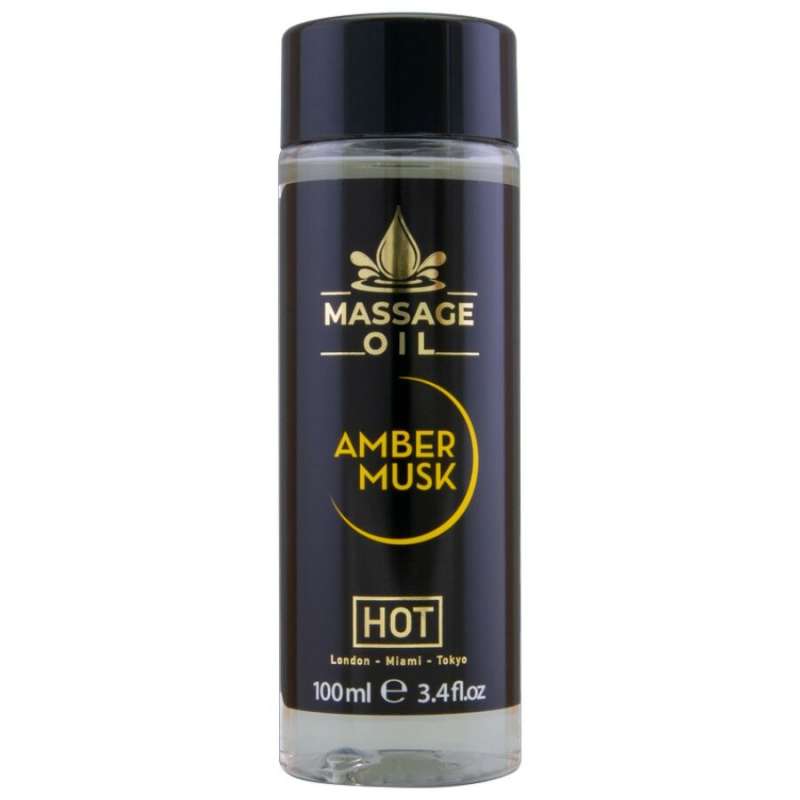 HOT - MASSAGE OIL AMBER & MUSK 100 ML