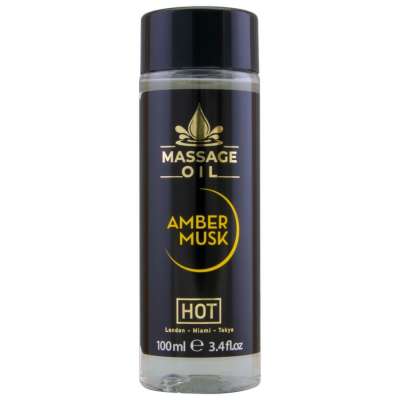 HOT - MASSAGE OIL AMBER & MUSK 100 ML