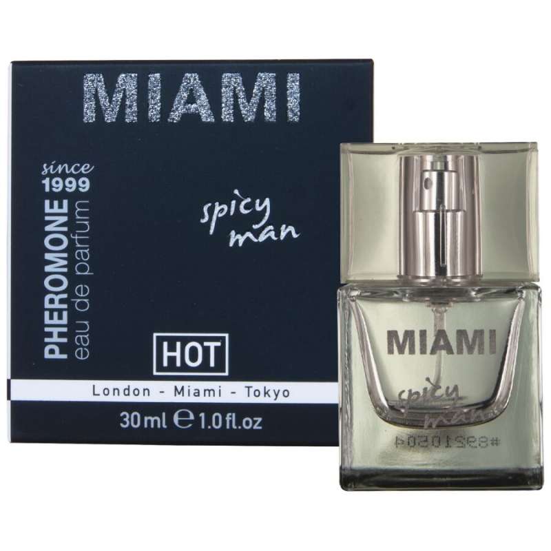 HOT - PHEROMONE PARFUME MIAMI SPICY MAN 30 ML HOT - PHEROMONE PARFUME MIAMI SPICY MAN 30 ML
