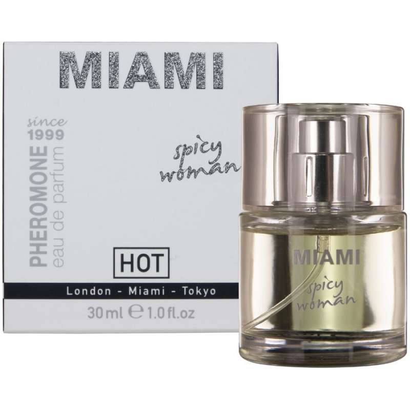 HOT - PHEROMONE PERFUME MIAMI SPICY WOMAN 30 ML HOT - PHEROMONE PERFUME MIAMI SPICY WOMAN 30 ML