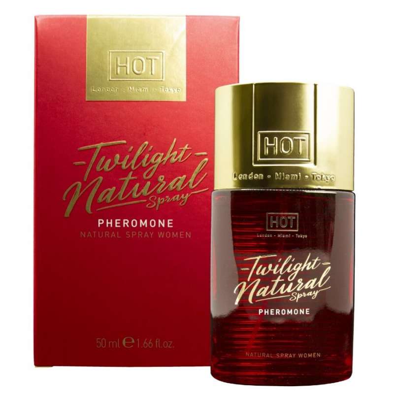 HOT - TWILIGHT PHEROMONE NATURAL WOMEN 50 ML HOT - TWILIGHT PHEROMONE NATURAL WOMEN 50 ML
