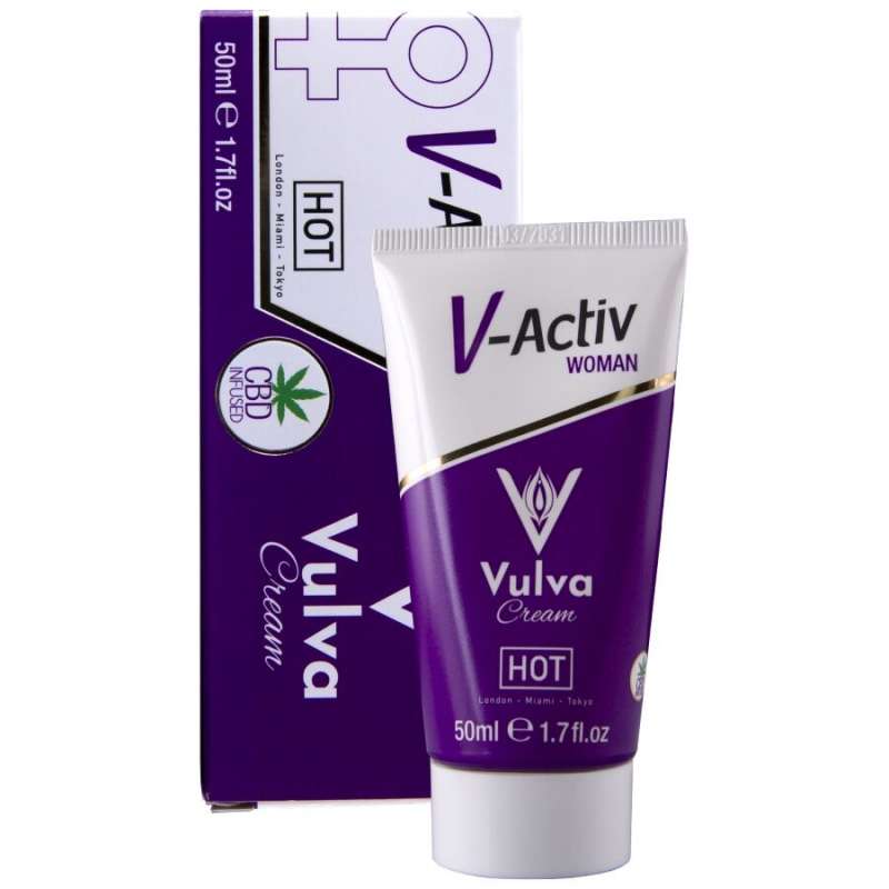 HOT - VULVA CREAM MIT CBD 50ML HOT - VULVA CREAM MIT CBD 50ML