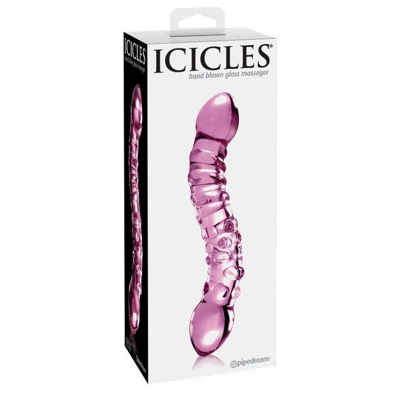 ICICLES - N. 55 GLASS MASSAGER ICICLES - N. 55 GLASS MASSAGER