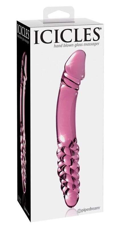 ICICLES - N. 57 GLASS MASSAGER ICICLES - N. 57 GLASS MASSAGER