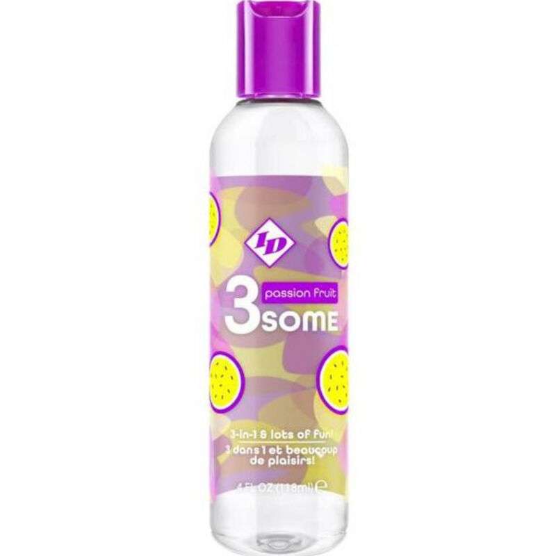 ID 3SOME - 4 FL OZ PASSION FRUIT BOTTLE ID 3SOME - 4 FL OZ PASSION FRUIT BOTTLE