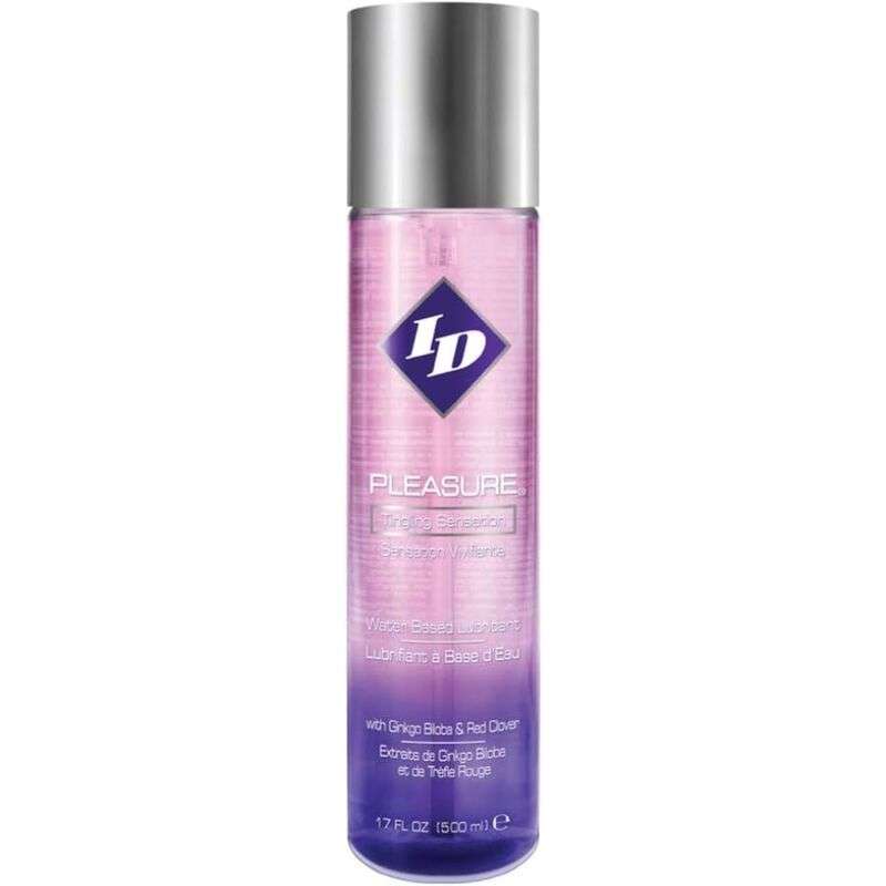 ID PLEASURE - TINGING SENSATION WATER BASED LUBRICANT 500 ML ID PLEASURE - TINGING SENSATION WATER BASED LUBRICANT 500 ML