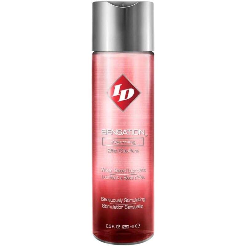 ID SENSATION - WATER BASED LUBRICANT WITH HEAT EFFECT 250 ML ID SENSATION - WATER BASED LUBRICANT WITH HEAT EFFECT 250 ML