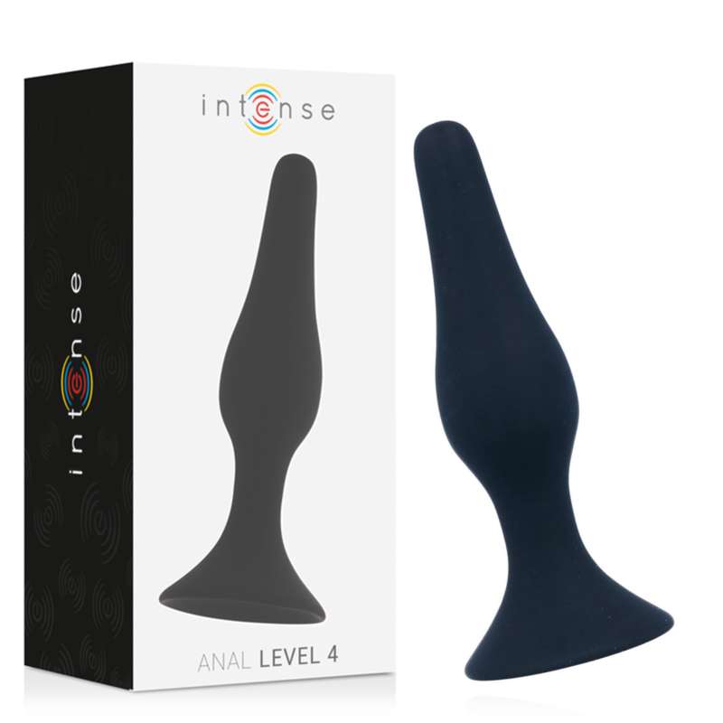 INTENSE - ANAL LEVEL 4 15.5CM BLACK INTENSE - ANAL LEVEL 4 15.5CM BLACK