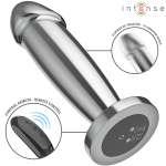 INTENSE - ANAL PLUG 10 VIBRATIONS METAL DILDO WITH REMOTE CONTROL M