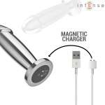 INTENSE - ANAL PLUG 10 VIBRATIONS METAL DILDO WITH REMOTE CONTROL M
