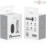 INTENSE - ANAL PLUG 10 VIBRATIONS METAL DILDO WITH REMOTE CONTROL S