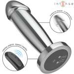 INTENSE - ANAL PLUG 10 VIBRATIONS METAL DILDO WITH REMOTE CONTROL S