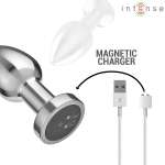 INTENSE - ANAL PLUG 10 VIBRATIONS METAL WITH REMOTE CONTROL M