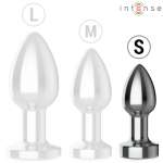 INTENSE - ANAL PLUG 10 VIBRATIONS METAL WITH REMOTE CONTROL S
