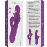 INTENSE - APOLO RECHARGEABLE MULTIFUNCTION VIBRATOR 7 VIBRATIONS WITH SWINGING MOTION PURPLE
