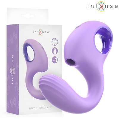 INTENSE - Baxter vibraattori ja stimulaattori Violet