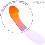 INTENSE - BECKY VIBRATOR 19 CM HEATABLE 7 VIBRATIONS PURPLE