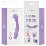 INTENSE - BECKY VIBRATOR 19 CM HEATABLE 7 VIBRATIONS PURPLE