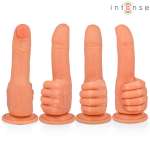 INTENSE - BENDER G-SPOT STIMULATOR FLEXIBLE HAND 11.3 CM