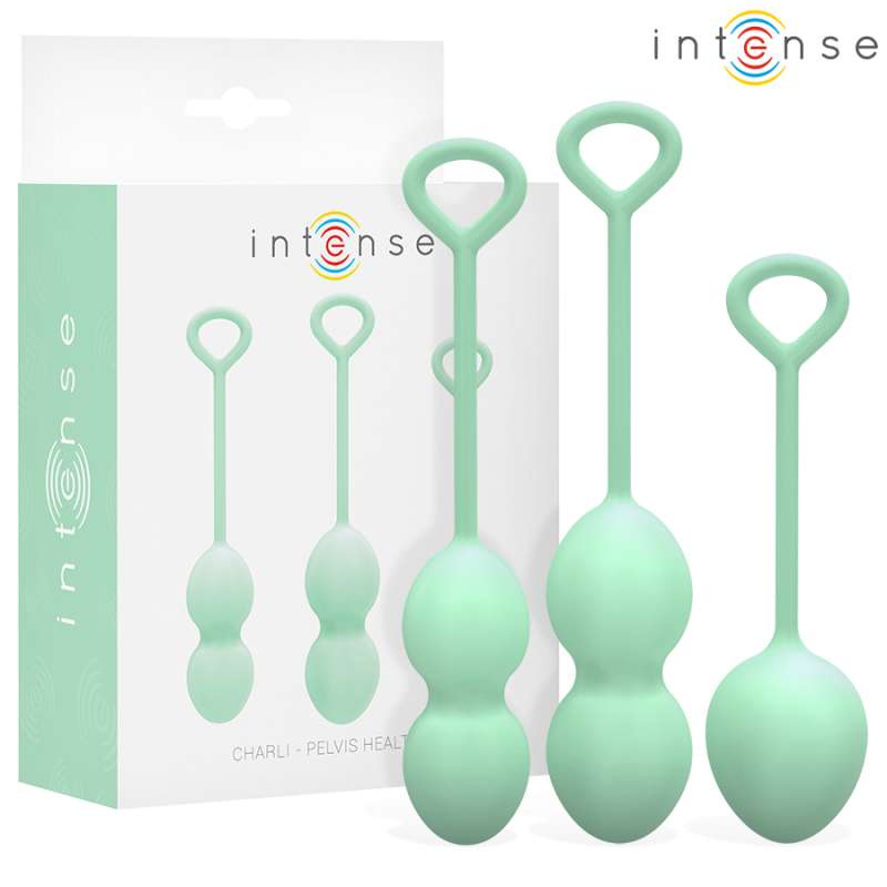 INTENSE - CHARLI KEGEL BALL KIT LIGHT JADE GREEN INTENSE - CHARLI KEGEL BALL KIT LIGHT JADE GREEN
